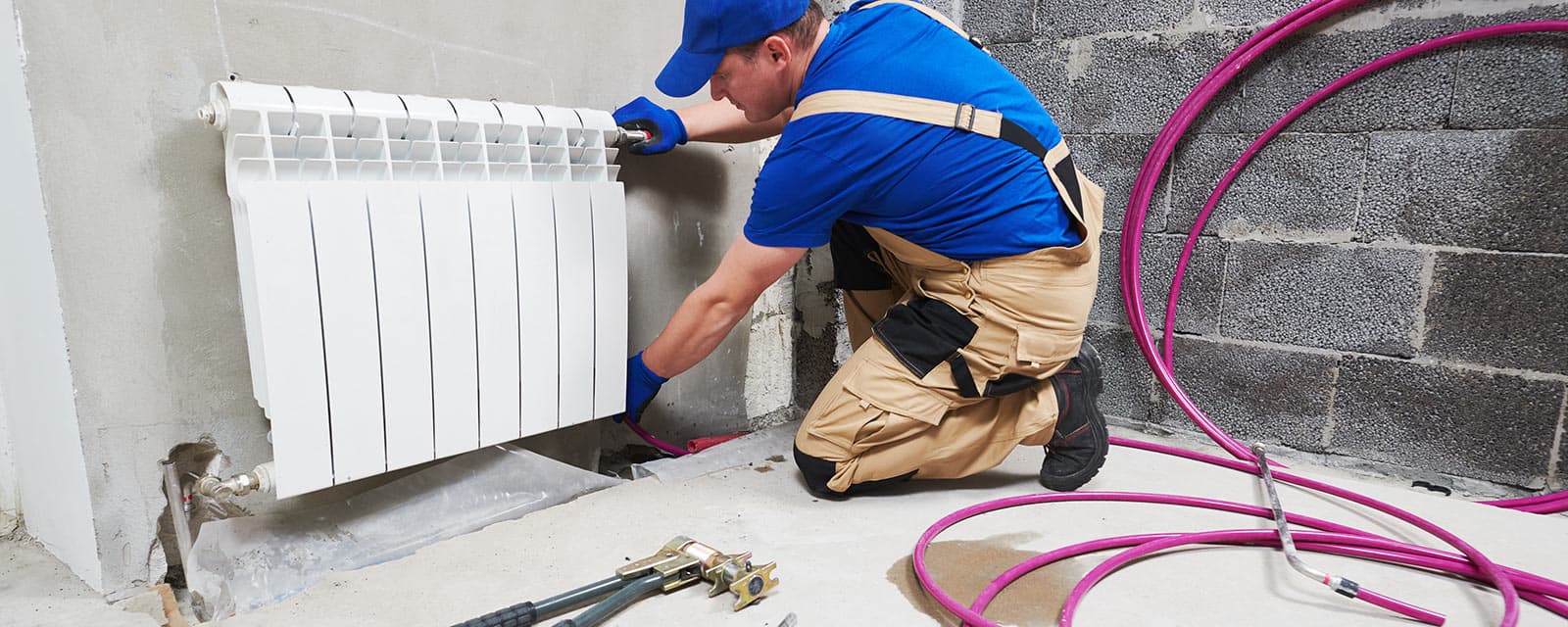 Installation système chauffage
